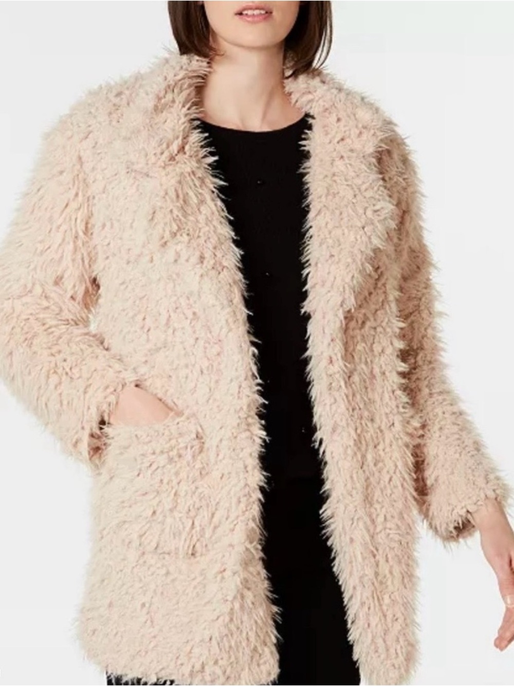 Sage Teddy Jacket in Blush
Cream